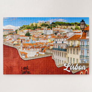 Beautiful Lisbon, Portugal Jigsaw Puzzle