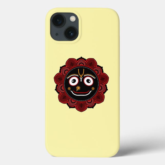 Beautiful Lord Jagannath Puri Hindu Devotional Case-Mate iPhone Case (Back)