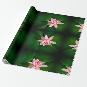 Beautiful Lotus Flower Photo Wrapping Paper