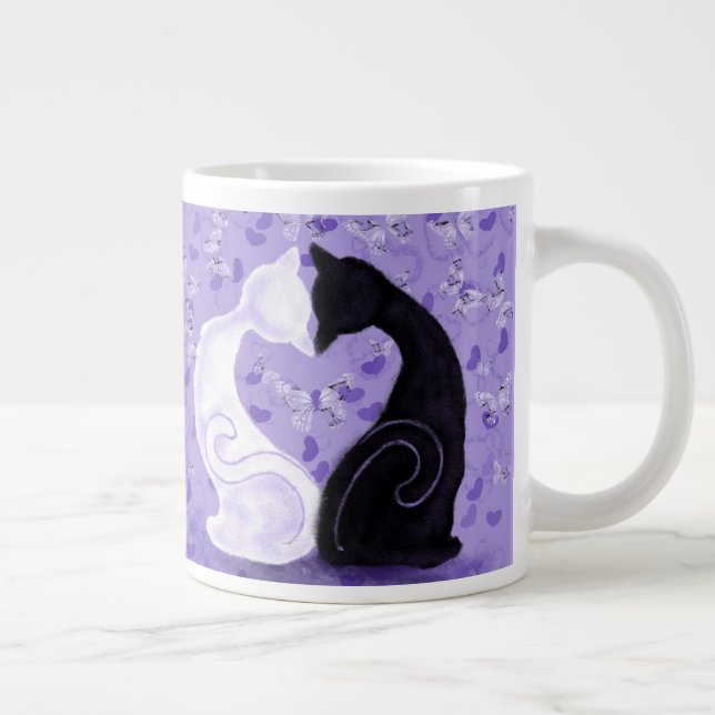 Beautiful Love - Large Coffee Mug (Right)