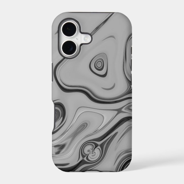  Beautiful Lovely Ash Grey Texture Colour Art Prin (Back)