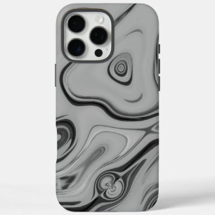  Beautiful Lovely Ash Grey Texture Colour Art Prin iPhone 16 Pro Max Case