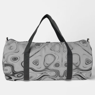  Beautiful Lovely Ash Grey Texture Colour Art Prin Duffle Bag