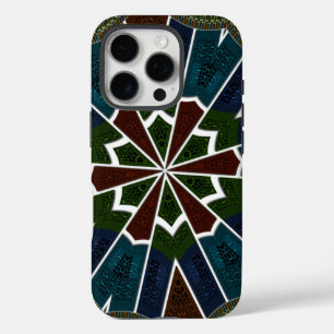 Beautiful Lovely Asia Trendy Sari Abstract Pattern iPhone 16 Pro Case
