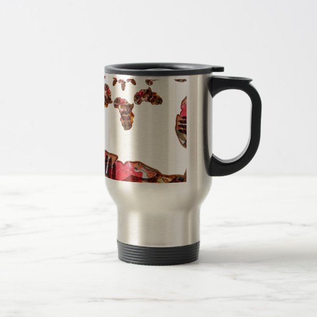 Beautiful Lovely Colours Travel Mug (Right)