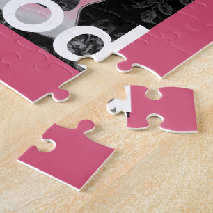 Beautiful Lovely Guitar African Grayscale Motif Ar Jigsaw Puzzle