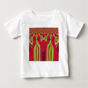 Beautiful Lovely Red and Yellow African Tribal Art Baby T-Shirt