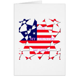 Beautiful Lovely USA Flag Motif design