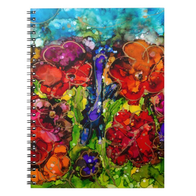 Beautiful Lovitude Journal "Hot Mess Garden" (Front)
