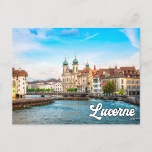 Beautiful Lucerne, Switzerland Postcard