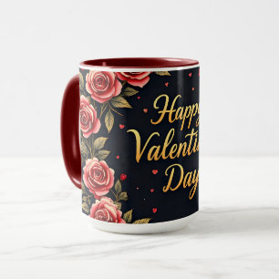 Beautiful Luxury Floral Love Modern Collection Mug