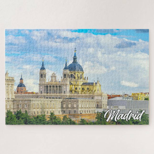 Beautiful Madrid, Spain Jigsaw Puzzle (Horizontal)