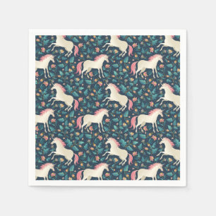 Beautiful Magical Unicorn Pattern Napkin