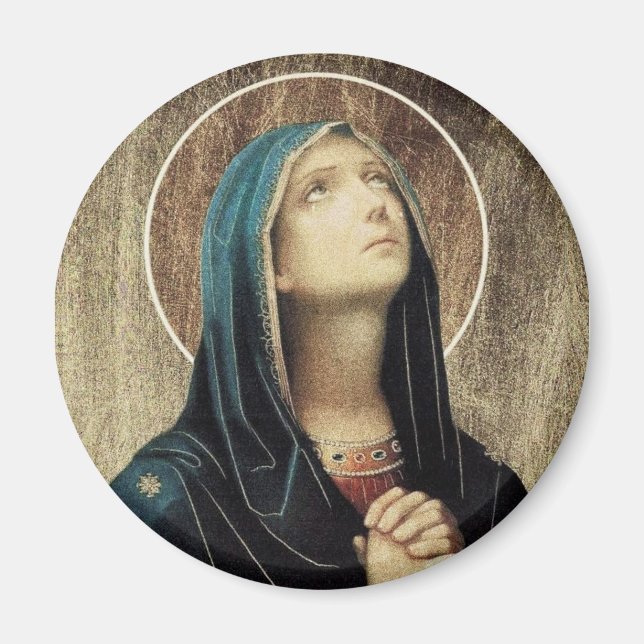 Beautiful Magnet of Madonna Our Lady of Sorrow (Front)