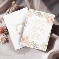 Beautiful Magnolia Flower Spring Monogram Wedding