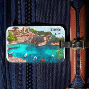 Beautiful Mallorca Spain Baleares Island Luggage Tag