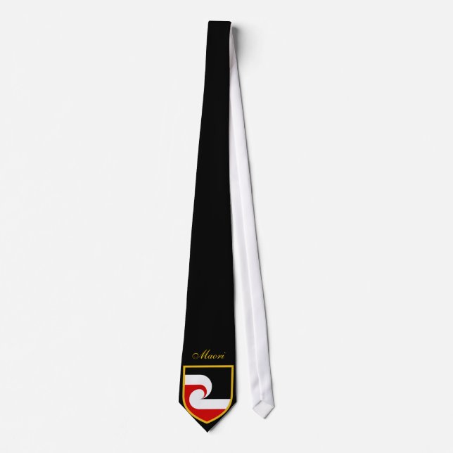 Beautiful Maori Flag Tie (Front)