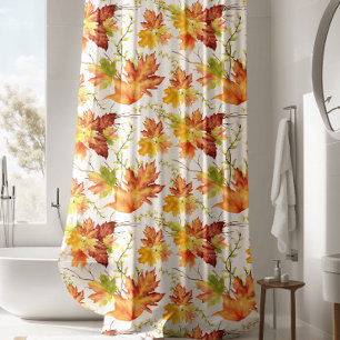 Beautiful Maple Leaf Shower Curtain