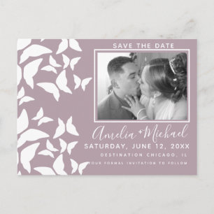 Beautiful Mariposas White Blush Photo Postcard