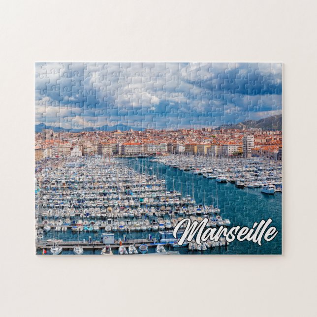 Beautiful Marseille, France Jigsaw Puzzle (Horizontal)