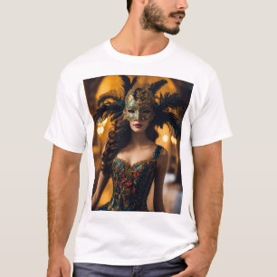 "Beautiful Mask: Men's T-Shirt Inspired by Women's