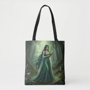 Beautiful May Emerald Fairy Tote Bag