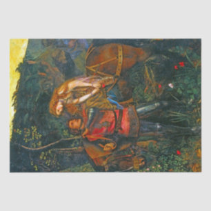 Beautiful Mediaeval Couple &Horse Scene 4 Decoupag Tissue Paper