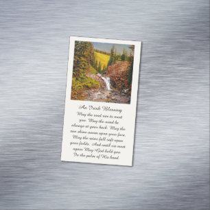 Beautiful Memorial Blessing Funeral Prayer Card