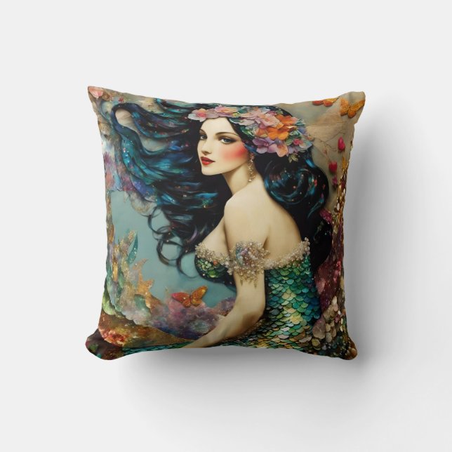 Beautiful Mermaid Cushion (Front)