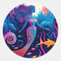 Beautiful Mermaid Sea Nymph