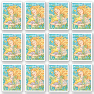 BEAUTIFUL MERMAID, STARFISH & SEAHORSE TREASURES