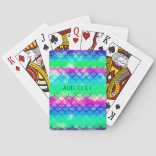 Beautiful mermaid style, elegant and classy playing cards