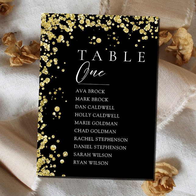 Beautiful Minimal Table Number Seating Chart (Creator Uploaded)