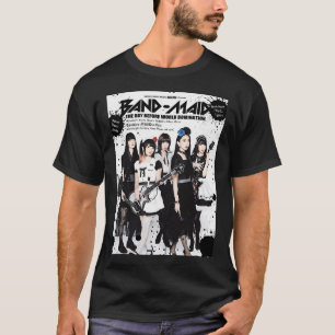 Beautiful Model Band Maid Girls Band Poster T-Shirt