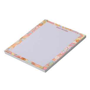 Beautiful Modern Aesthetic Personalized Name Notepad