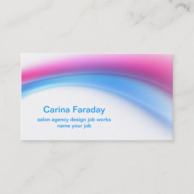 beautiful modern elegant business card (Front)