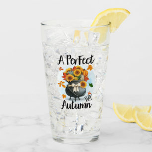 Beautiful Modern Thanksgiving Autumn Collection Glass