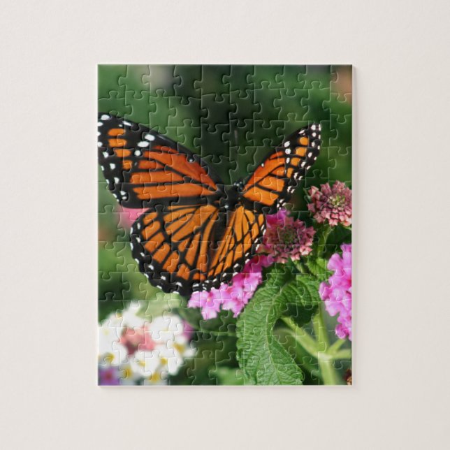 Beautiful Monarch Butterfly Jigsaw Puzzle (Vertical)
