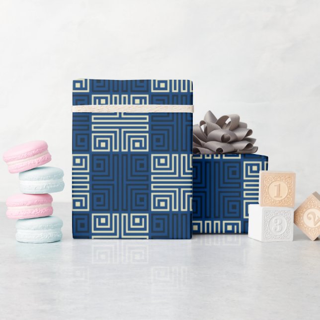 Beautiful Monogram Gift Sparkling Daddy Birthday Wrapping Paper (Baby Shower)