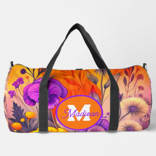 Beautiful monogrammed duffel bag