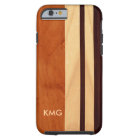 Beautiful Monogrammed Wood Stripes Pattern