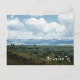 Beautiful Montana Landscape Postcard