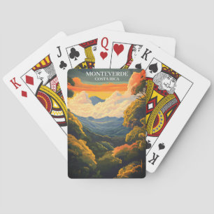 Beautiful Monteverde Cloud Forest Costa Rica Playing Cards