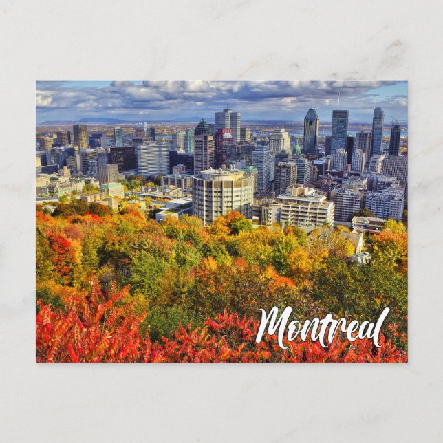 Beautiful Montreal, Quebec, Canada Postcard (Front)