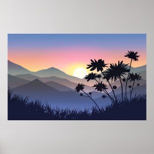 Beautiful morning poster