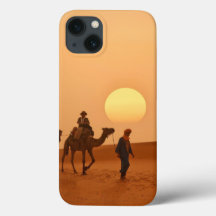 beautiful moroccan city paint iphone case
