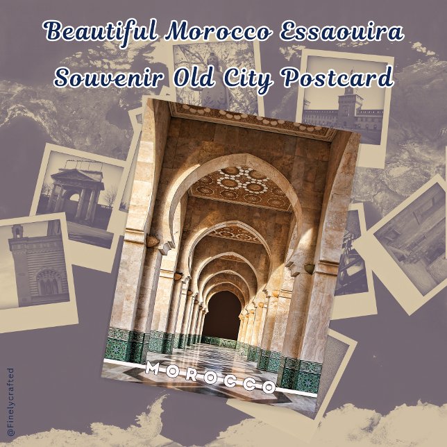 Beautiful Moroccan Fes Medina Architecture Postcard (Creator Uploaded)