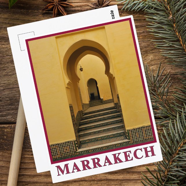 Beautiful Moroccan Marrakech Medina Architecture  Postcard (Creator Uploaded)