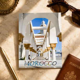 Beautiful Moroccan Medina Arch Architecture Postcard