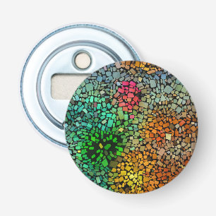 Beautiful mosaic bottle opener